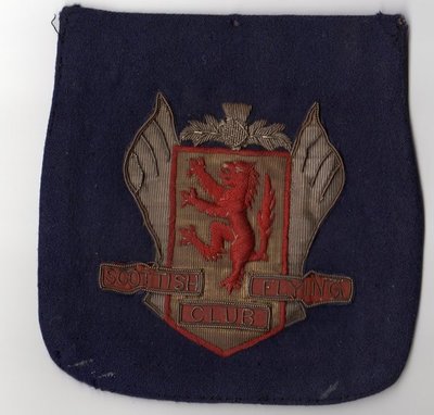 1930s Scottish Flying Club blazer badge